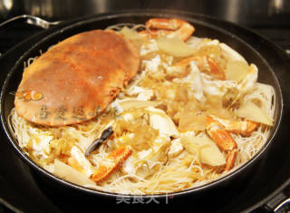 Zodiac Crab Steamed Rice Noodles recipe