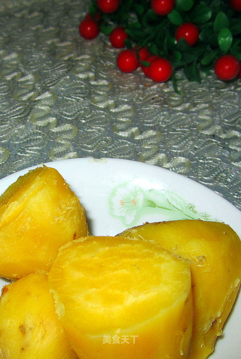 Steamed Sweet Potato recipe