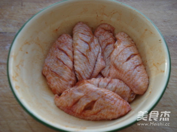 Microwave Version of Fried Chicken Wings recipe