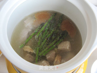 Asparagus Pork Ribs Soup recipe