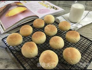 Pork Floss Mochi Bun recipe