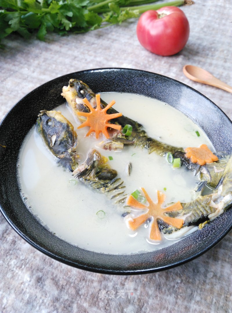 [yantai] Creamy White Yellow Catfish Soup recipe