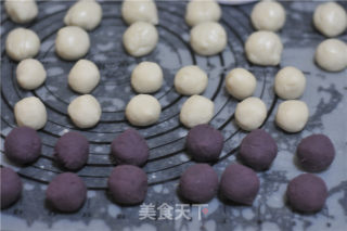 #四session Baking Contest and is Love to Eat Festival#purple Sweet Potato Egg Yolk Crisp recipe