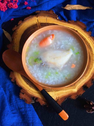 Di Zai Fish and Shrimp Congee recipe