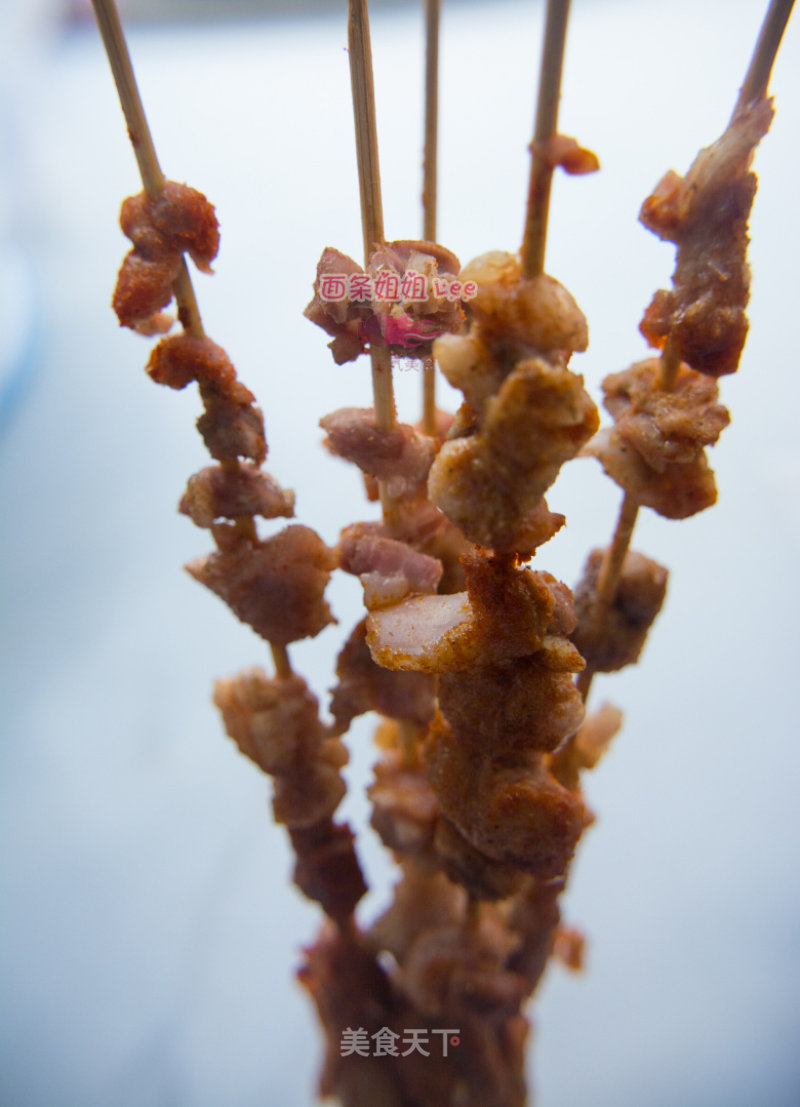Lamb Skewers-electric Oven Version of The Street Delicacy at Home