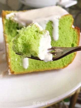 Spinach Chiffon Cake recipe