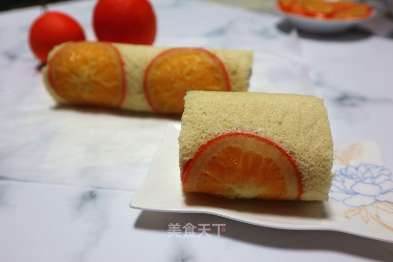 Orange Cake Roll recipe