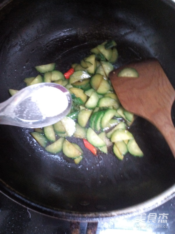 Cucumber Stir-fry recipe