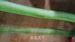 Garlic and Loofah recipe
