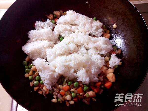 Soy Sauce Fried Rice recipe