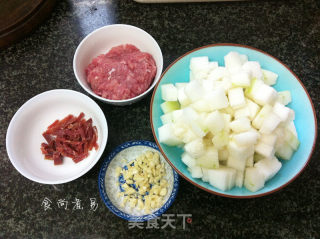 Stewed Winter Melon with Minced Meat recipe