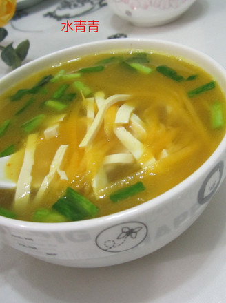 Pumpkin Tofu Soup recipe
