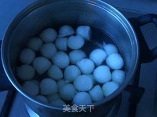 Orange Flavored Winter Melon Ball recipe