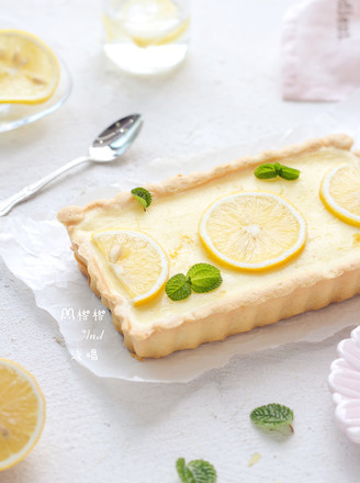 Refreshing Lemon Cheese Tart