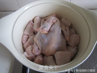 Baked Chicken with Hoof Flower recipe