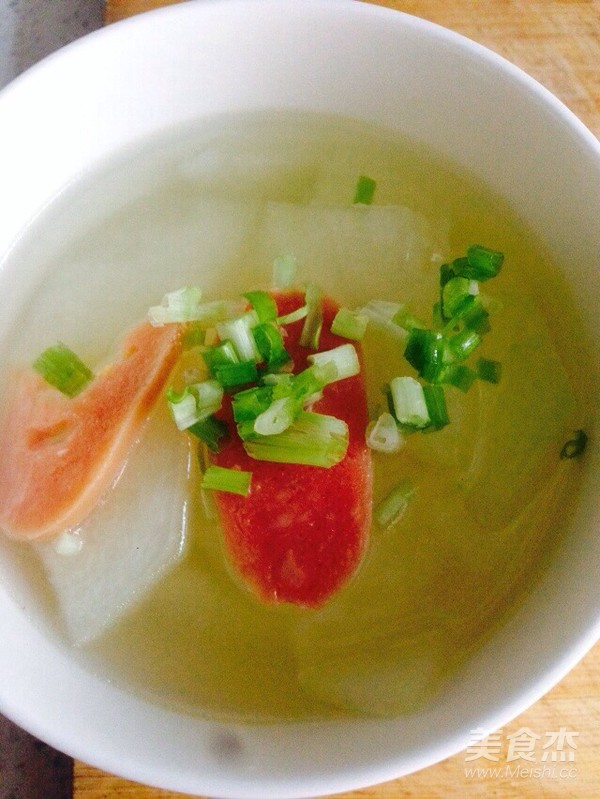 Winter Melon Ham Soup recipe