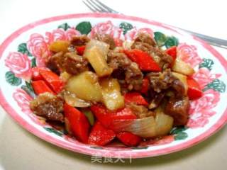 Home Cooking "curry Beef with Potatoes" recipe