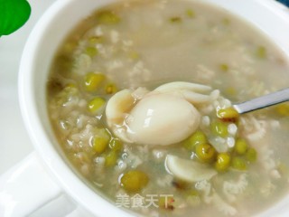 Lily Lotus Seed Mung Bean Congee recipe