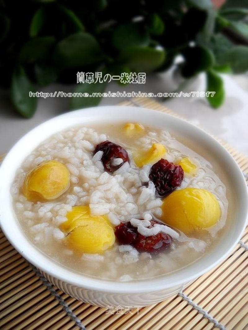 Chestnuts and Red Dates Porridge recipe