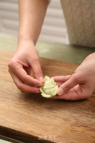 Steamed Dumplings with Leaves recipe