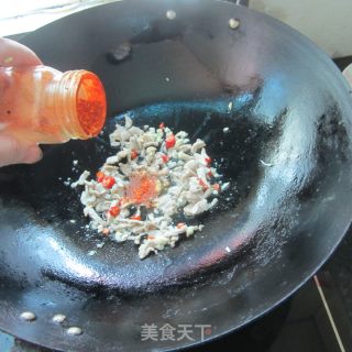 Steamed Pumpkin with Shredded Pork recipe