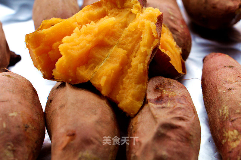 Sweet Oven Version Baked Sweet Potatoes recipe