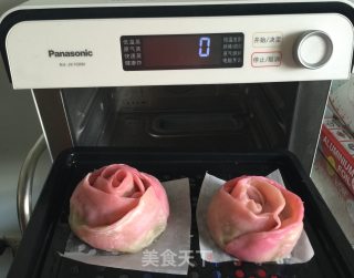 #trust之美# Rose Flower Big Steamed Dumplings recipe
