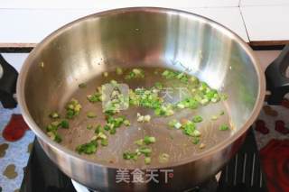 Stir-fried Millet with Leeks recipe