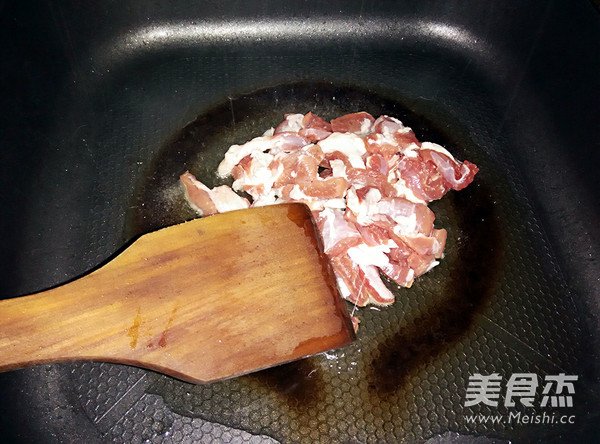 Claypot Rice with Mushrooms and Dried Beans recipe