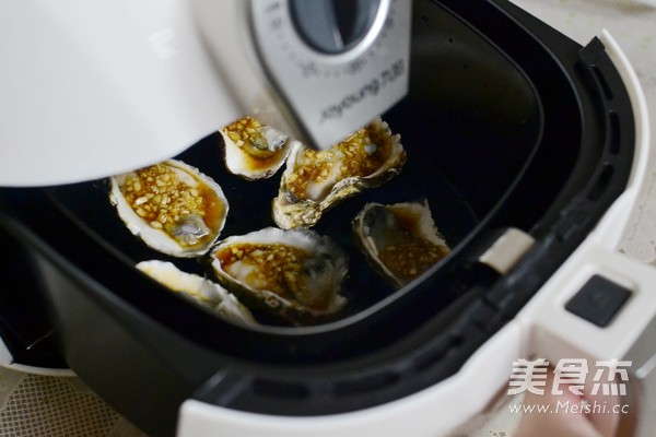 Roasted Oysters with Garlic recipe