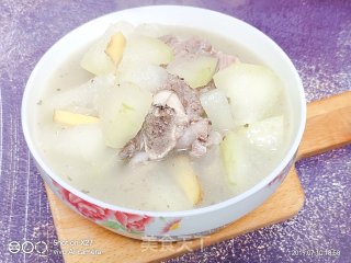 Stewed Winter Melon with Tube Bone recipe