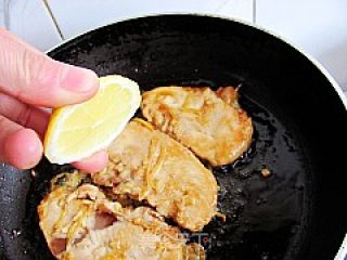 Fried Chicken Breasts with Honey and Lemon--weekend Petty Bourgeoisie recipe