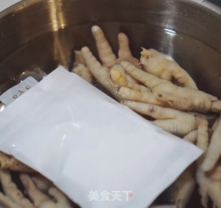 Korean Hot and Sour Chicken Feet recipe