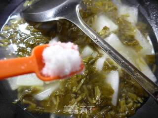 Winter Melon Soup with Pickled Vegetables recipe
