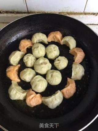 Colorful Fried Dumplings! recipe