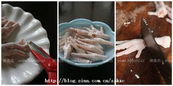 Chicken Feet in Black Bean Sauce recipe