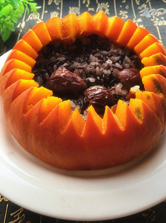 Pumpkin Sticky Rice