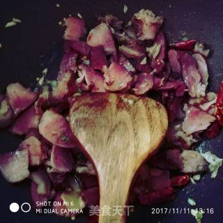 Stir-fried Bacon with Chinese Cabbage recipe