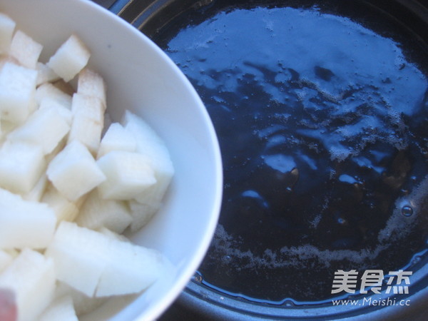 Glutinous Rice Porridge with Yam recipe