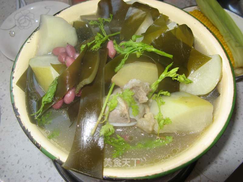 Big Bone Soup-kelp and Radish recipe