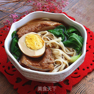 #御寒美食#crispy Bone Egg Noodles recipe