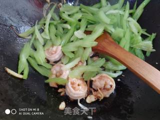 Celery and Shrimp recipe