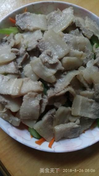 Celery Mix Pork Slices recipe