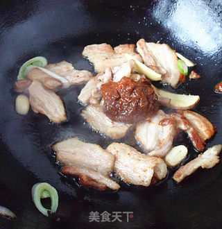 Sauce Pan-fried Pork Belly recipe