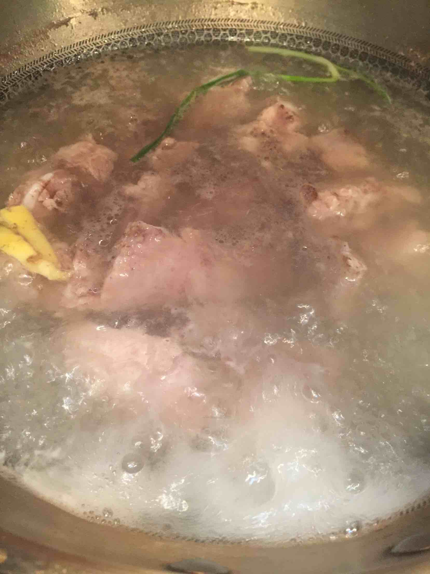 Radish Pork Ribs Soup recipe