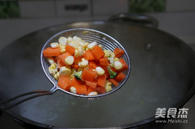 Dried Eggs and Seasonal Vegetable Salad recipe