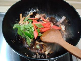 Coarse Grains Made "muxi Stir-fried Buckwheat Cat Ears" recipe