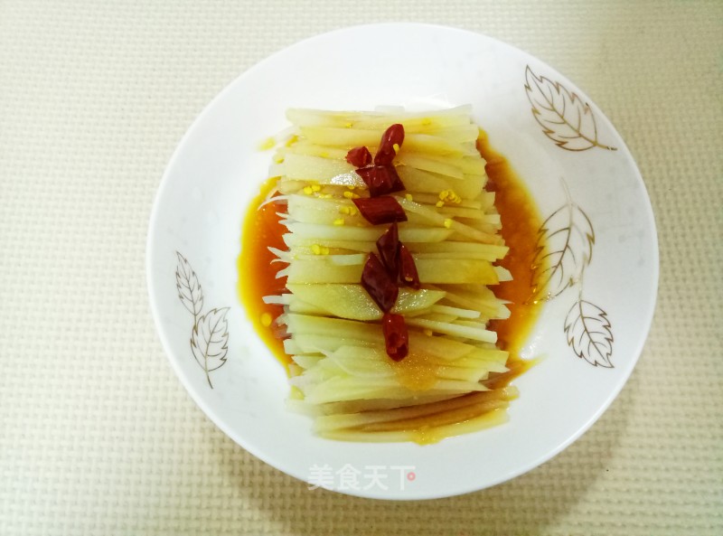 Tossed Potato Shreds recipe