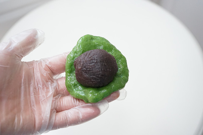 Bean Paste Green Dumpling recipe