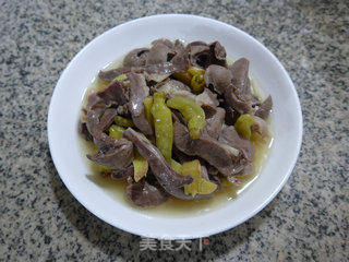 Millet Spicy Stir-fried Pork Heart recipe